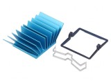 Radiator Albastru cu Aripioare BGA 31x31mm