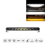 LED BAR Lumini Proiector Lampa de lucru 54.5cm 8500Lm 60W Alb/Galben DRL 10-30v Auto SUV Off Road