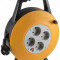 Rola cablu prelungitor tambur, 4 prize impamantare, 10m, IP20, Home