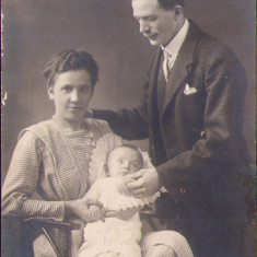 HST P1257 Poză familie 1920 studio Lang Brașov