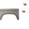 Segment reparatie aripa spate Peugeot J5, Citroen C25, Fiat Ducato 11.1981-1994 Partea Dreapta, Spate, lungime 1160 mm , inaltime 530 mm,