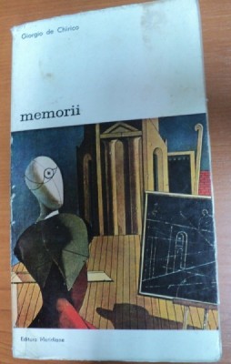 MEMORII-GIORGIO DE CHIRICO,BUCURESTI 1976 foto