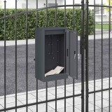 Cumpara ieftin cutie poștală Antracit 30 x 23 x 55 cm Oțel