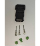 Set conector cablu Superseal 1.5 tata mufa 3 pin 3 pini inclusi + 3, TE Connectivity