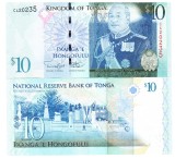 Tonga 10 Pa anga 2008 UNC
