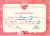 QW13 11 - 1951 - diploma - clasa 1 - Scoala elementara nr 1 fete - Craiova