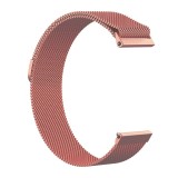 Cumpara ieftin Curea otel, Milanese Slim Fit, compatibila Samsung Galaxy Watch6 Classic 43mm, telescoape QR, Pink Rose