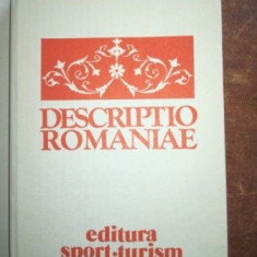 Descriptio Romaniae- Vasile Nicorovici