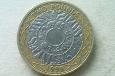 MONEDA 2 POUNDS 1998-MAREA BRITANIE foto