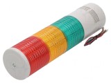 Coloană Semnalizare LED Roşu/Ambră/Verde 24V