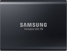 SSD extern Samsung T5 portabil, 2 TB, USB 3.1, Negru foto