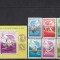 1980 LP 1011 LP 1012 JOCURILE OLIMPICE DE VARA MOSCOVA SERIE+COLITA MNH