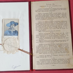 Cluj Kolozsvar Carnet student Universitatea de Drept Cluj 1920