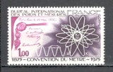 Franta.1975 100 ani Conventia Internationala a Metrului SF.811, Nestampilat