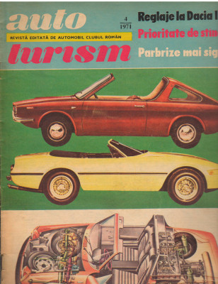 C10319 - REVISTA AUTOTURISM NR 4/1971 foto
