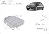Scut metalic motor, cutie de viteza