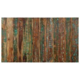 vidaXL Tăblie de pat multicoloră 140 cm lemn masiv recuperat 4017501