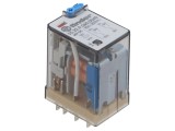 Releu electromagnetic FINDER DPDT 60VDC 10A plug-in 55.32.9.060.0040