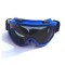 Ochelari Moto Scuter ATV Cross - albastru - lentrila inchisa