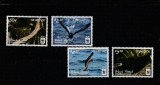 Niuafo&#039;ou 2016-Fauna,Pasari,Petrelul negru,serie 4 val.,MNH,Mi.607-610, Nestampilat