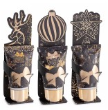 Cumpara ieftin Set 3 creme maini aroma Craciun in cutie cadou II cm 5 x 3 x 14 H, 25 ml