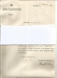 DOCUMENT -NICOLAE IORGA- autograf- semnatura-dedicatie, Circulata, Fotografie