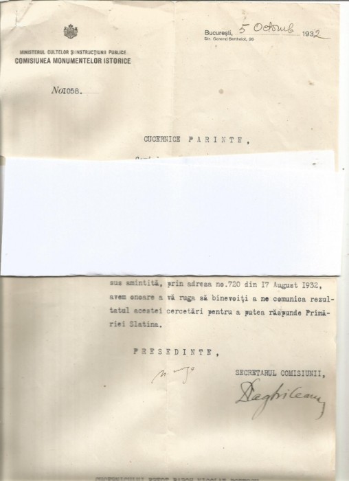DOCUMENT -NICOLAE IORGA- autograf- semnatura-dedicatie