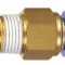 Cupla rapida cu diametru &Oslash;4 si filet exterior 1/8&quot; Push-in ADLER MA0114.90