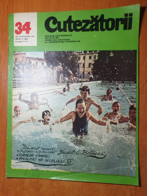 revista cutezatorii 26 august 1971-pionierii din jud. botosani foto