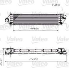 VALEO 818246 Intercooler, compresor
