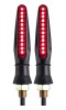 Semnale led scuter tip banda (rosu)