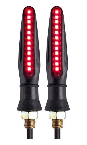 Semnale led scuter tip banda (rosu)