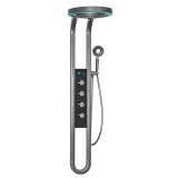 Cumpara ieftin Aquajet hidromassz&aacute;zs zuhanypanel sz&uuml;rke