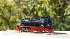 Macheta locomotiva cu abur Liliput BR71 scara H0 foto