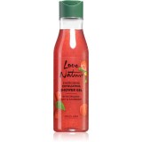 Oriflame Love Nature Organic Mint &amp; Raspberry gel de dus exfoliant 250 ml