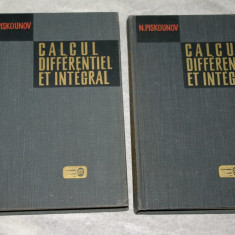 Calcul differentiel et integral - 2 vol - N. Piskounov - Editions MIR - 1970