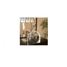 Lampa LED Semiluna 55x30 cm, 3 tonuri de lumina, alb