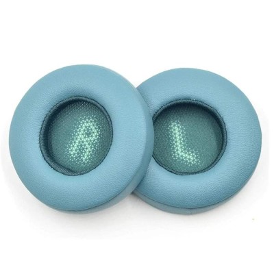 Set 2 bureti TXE pentru casti JBL C45BT / E45 / 45BT / E35 / 35BT, On-Ear, Verde, Piele ecologica, Spuma cu memorie foto