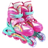 Role reglabile, Action One, Unicorn Fantasy, roti luminoase, M(35-38), Roz