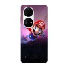 Husa compatibila cu Huawei P40 Pro model Mario space diving, Silicon, TPU, Viceversa, Transparent, Carcasa