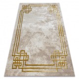 Covor BLISS Z203AZ137 crem / auriu - Cadru, greacă, modern, structural, 120x170 cm