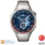 Smartwatch Huawei Watch GT 5 Pro, 46MM, Titanium Case, Titanium Strap
