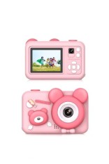 Camera foto digitala pentru copii, THD D32, rezolutie foto 8 megapixeli, video 720p, roz