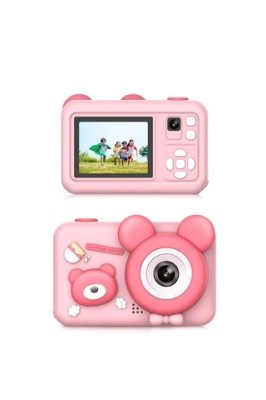 Camera foto digitala pentru copii, THD D32, rezolutie foto 8 megapixeli, video 720p, roz foto