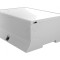 Carcasă pentru șină DIN ABS gri 110x142x53mm