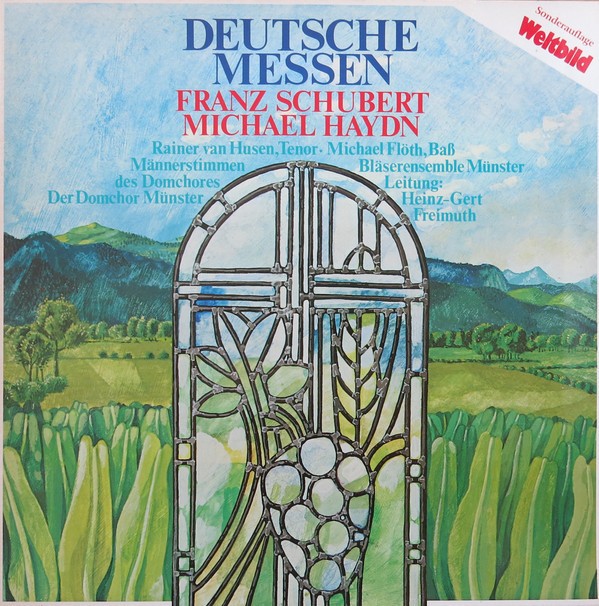 Vinil LP Franz Schubert / Michael Haydn, Rainer .....&lrm;&ndash; Deutsche Messen (VG++)