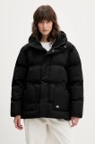 Dickies geacă culoarea negru, de iarnă, oversize, DK0A87OL