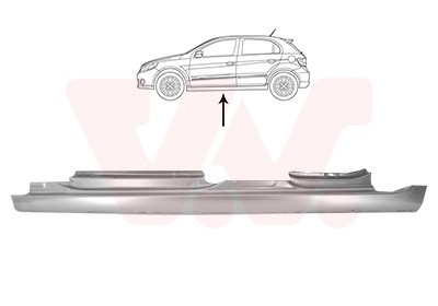 VAN WEZEL 5886103 Placă de prag