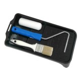 Cumpara ieftin Set vopsit nr. 27, 1 rola burete, 1 pensula de 40 mm, 1 maner, 15x32 cm, Artool