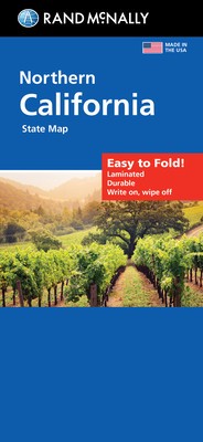 Rand McNally Easy to Fold: Northern California Laminated Map foto